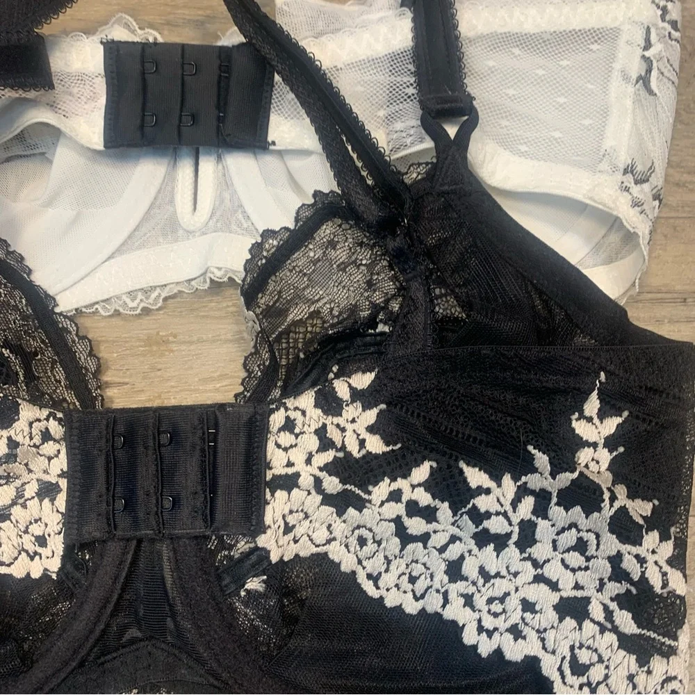 Auden Wacoal Embrace 2 Lace Underwired Unlined Balconete - Picture 10 of 13
